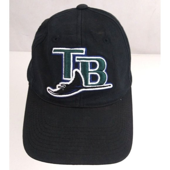 MLB Tampa Bay Devil Rays TB Unisex Embroidered Snapback Baseball Cap - Picture 2 of 7